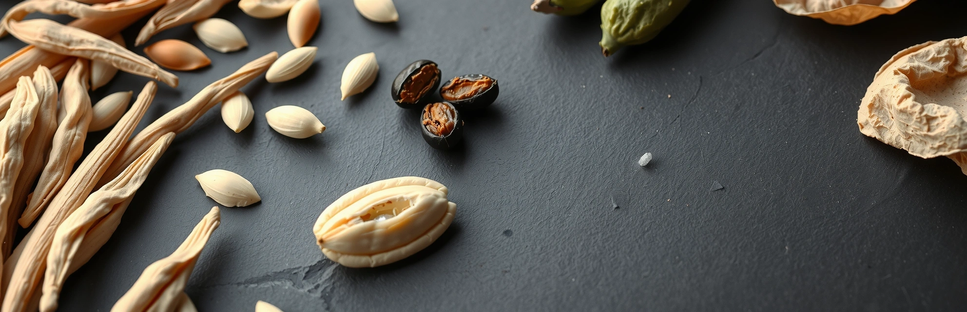 Graines et légumes secs pour analyse nutritionnelle