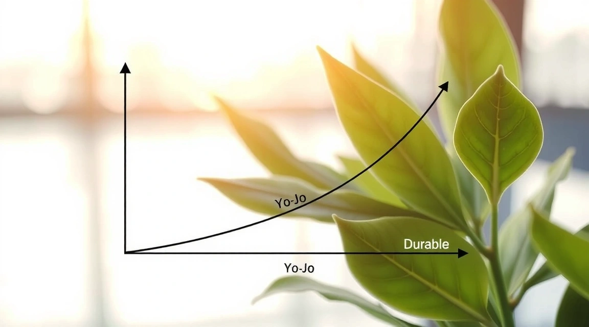 Courbe de poids Yo-Yo vs Durable